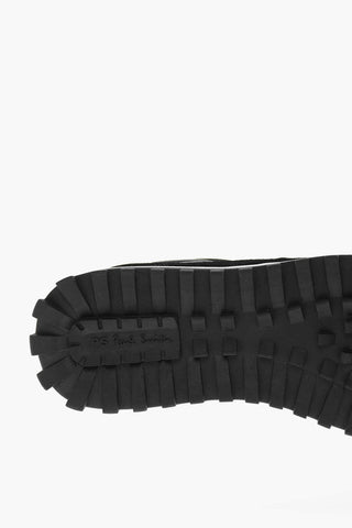 Leather And Fabric DAMON Low-Top Sneakers