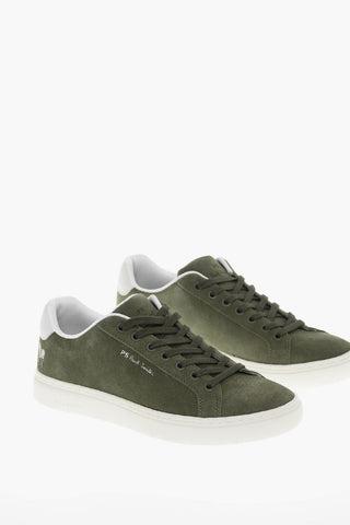 Suede Leather REX Low-Top Sneakers