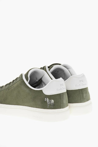 Suede Leather REX Low-Top Sneakers