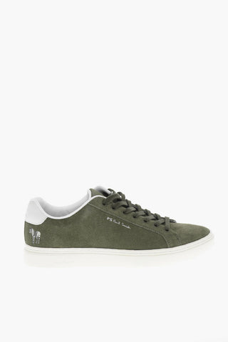 Suede Leather REX Low-Top Sneakers