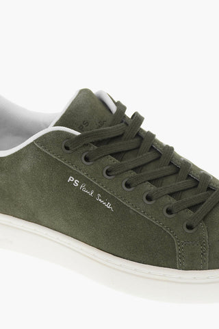 Suede Leather REX Low-Top Sneakers