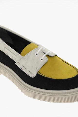 Suede Leather Derby Shoes