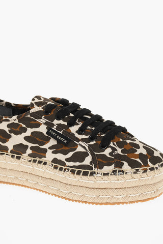 Animalier Print Low-Top Sneakers