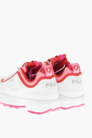 Embroidered Logo DISTRUPTOR V Low-Top Sneakers