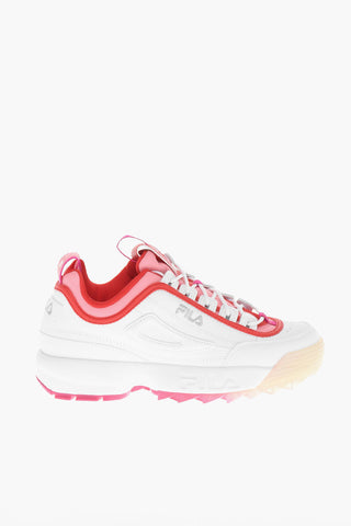 Embroidered Logo DISTRUPTOR V Low-Top Sneakers