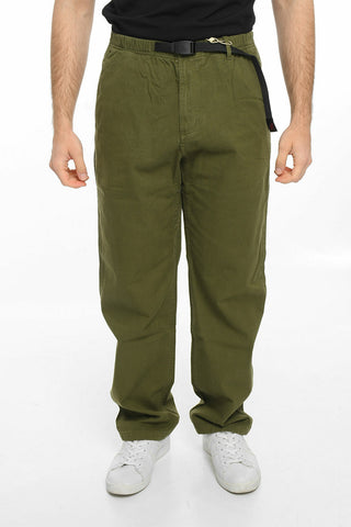 4 Pockets Baggy Fit Pants with Industrial Belt