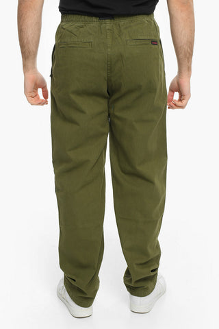 4 Pockets Baggy Fit Pants with Industrial Belt