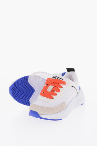Fabric S-MILLENIUM LC Sneakers with Leather Trimmings