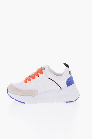 Fabric S-MILLENIUM LC Sneakers with Leather Trimmings