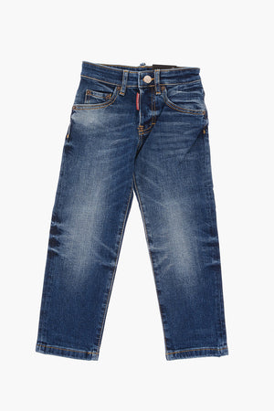 Stretch Denim STANISLAV Jeans with Printed Logo