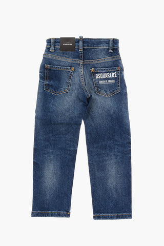 Stretch Denim STANISLAV Jeans with Printed Logo