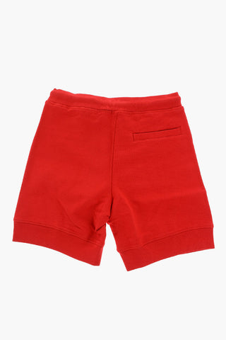 Shorts in Felpa con Logo Stampato