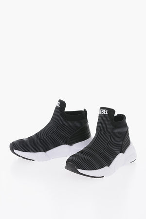 Two Tone S-MILLENIUM PAD Sock Sneakers With Contrasting Sole