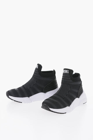 Two Tone S-MILLENIUM PAD Sock Sneakers With Contrasting Sole