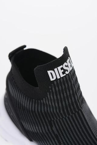 Two Tone S-MILLENIUM PAD Sock Sneakers With Contrasting Sole