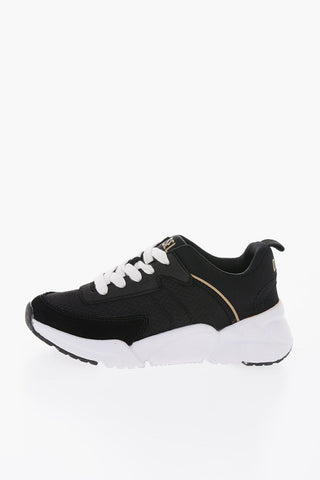 Fabric S-MILLENIUM LC Sneakers with Leather Trimmings