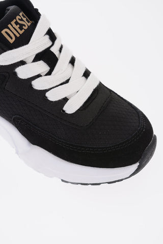 Fabric S-MILLENIUM LC Sneakers with Leather Trimmings