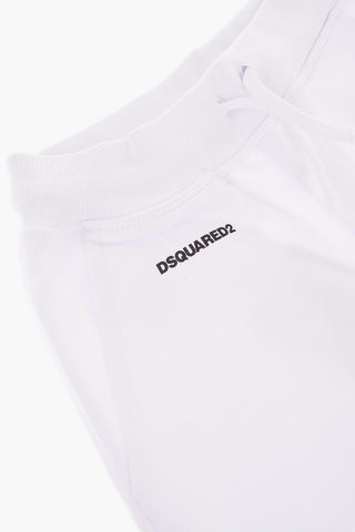 Shorts in Felpa con Logo Stampato
