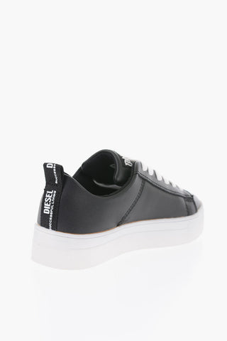 Sneakers S-VANEELA LC in Pelle con Dettagli a Contrasto