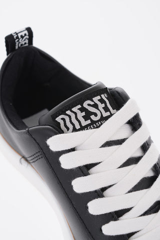 Sneakers S-VANEELA LC in Pelle con Dettagli a Contrasto