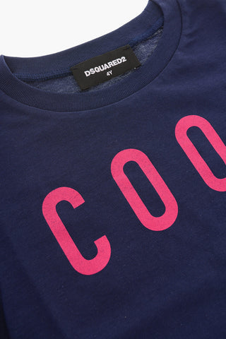 T-Shirt Girocollo Stampata sul Fronte