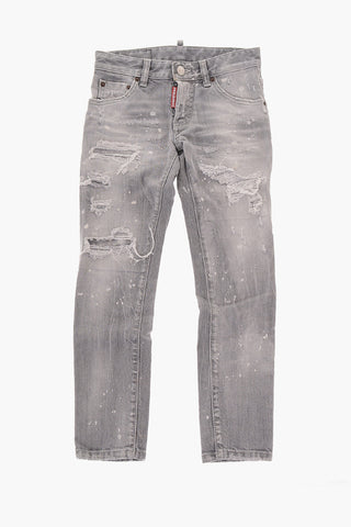 Vintage Effect Stretch Denim CLEMENT Jeans