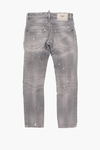 Vintage Effect Stretch Denim CLEMENT Jeans