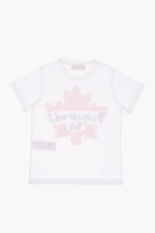 Maxi Logo Printed RELAX Crew-neck T-Shirt