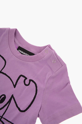 Maxi Printed Crew-Neck T-shirt