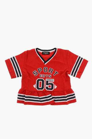 SPORT EDTN.05 Crew-Neck T-shirt with Contrasting Bands