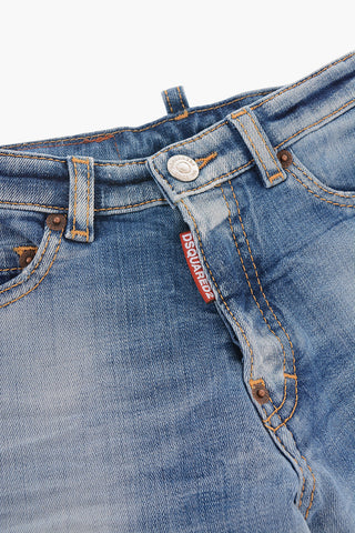 5 Pockets Shorts with Visible Stiching