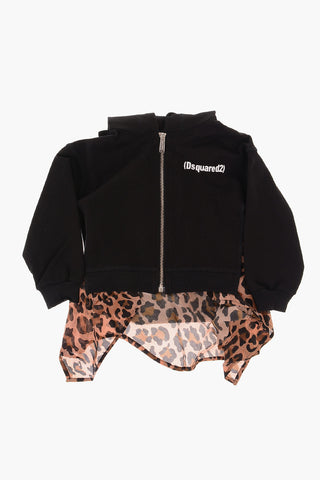 Hoodie with Animal Detail