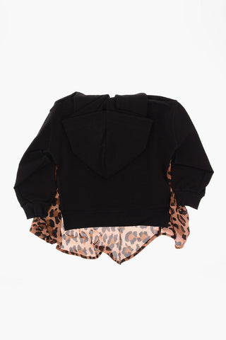 Hoodie with Animal Detail