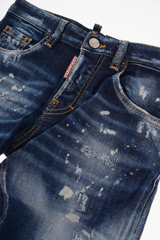 Jeans STANISLAV in Denim Stretch Effetto Vintage
