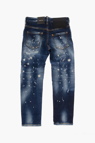 Jeans STANISLAV in Denim Stretch Effetto Vintage