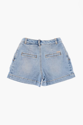 4 Pockets Shorts with Pleates