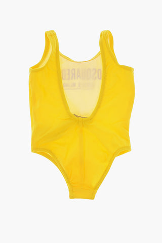 One Piece swim suit CERESIO 9 with Open Back