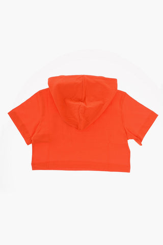 SPORT EDTN.05 Contrasting Printed T-shirt with Hood