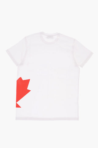 T-Shirt Girocollo RELAX con Maxi Logo Stampato