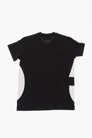 SPORT EDTN.05 Crew-Neck  COOL FIT T-shirt with Contrasting Frontal Maxi Printed
