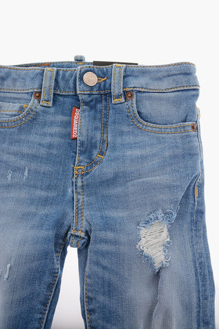Jeans TWIGGY a Vita Media con Strappi