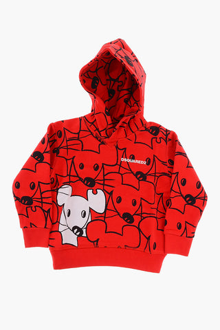 All-Over Mouse Printed COOL FIT Hoodie