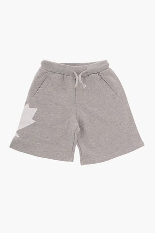 Sweat Shorts with Back Logo-Print