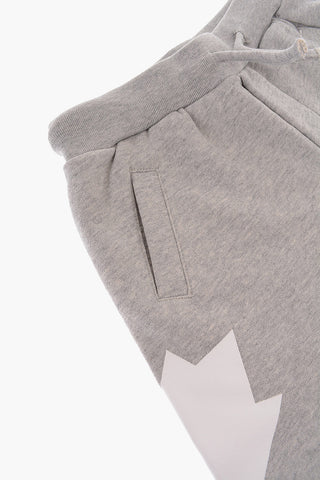 Sweat Shorts with Back Logo-Print
