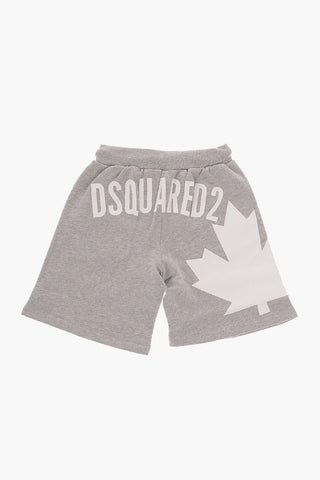 Sweat Shorts with Back Logo-Print