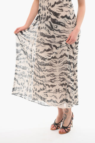 Vestito Maxi Stampato ONIYURI Senza maniche