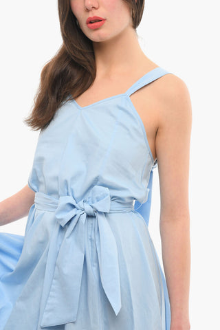 Belted Sleeveless Maxi Dress