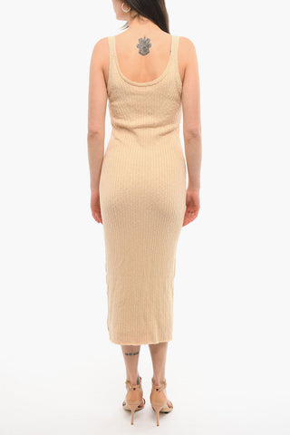Sleeveless NEDDA Maxi Dress With Front Buttons