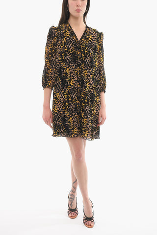 V Neck Printed LAYLA Dress