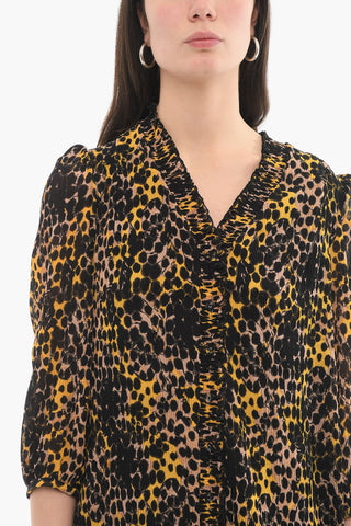 V Neck Printed LAYLA Dress
